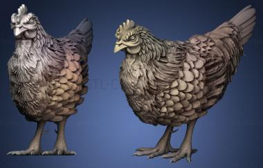 3D model Hen (STL)